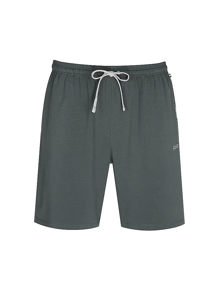 BOSS | Loungewear Shorts  | dunkelgrün