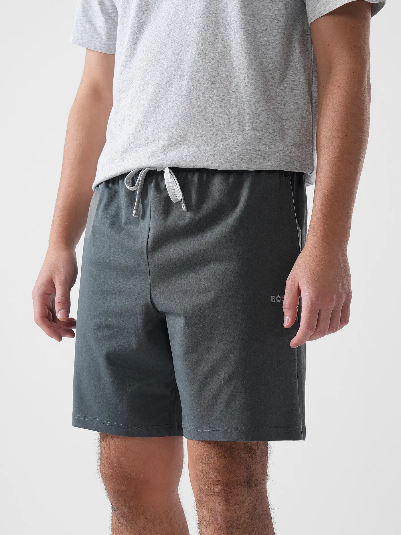 BOSS | Loungewear Shorts  | dunkelgrün