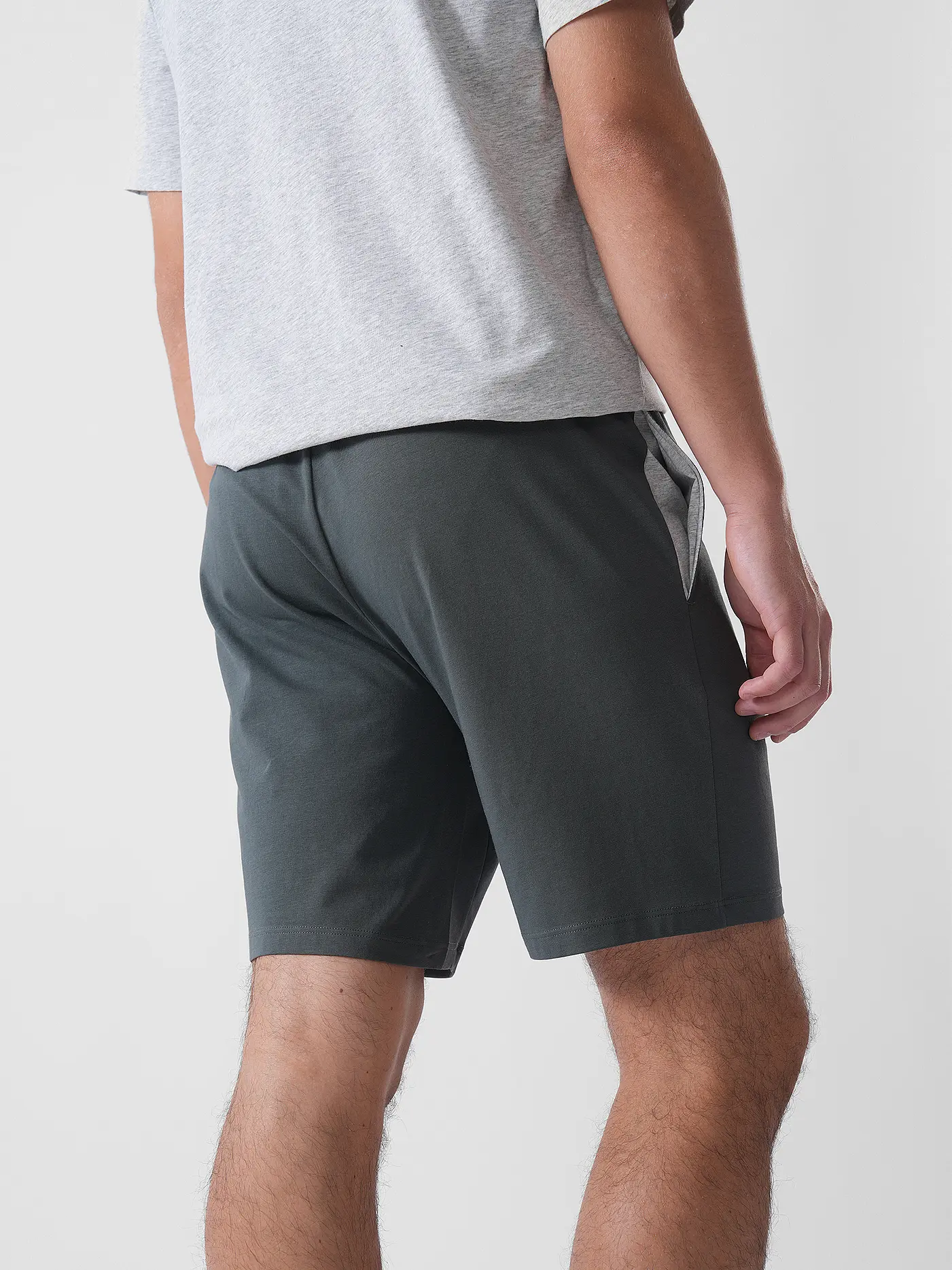 BOSS | Loungewear Shorts  | dunkelgrün