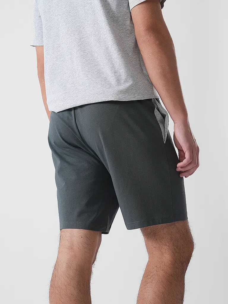 BOSS | Loungewear Shorts  | dunkelgrün