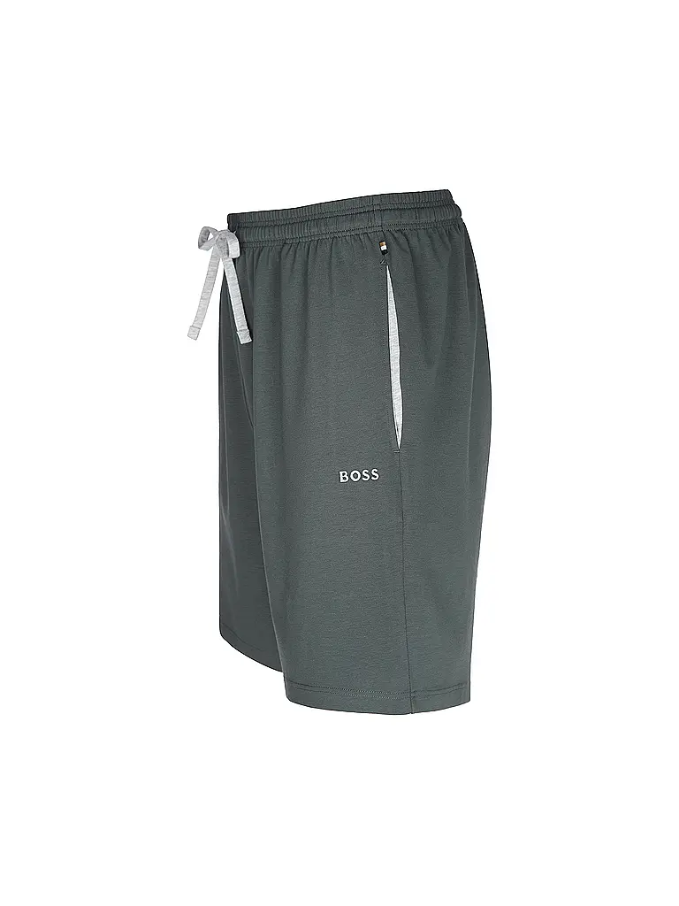BOSS | Loungewear Shorts  | dunkelgrün