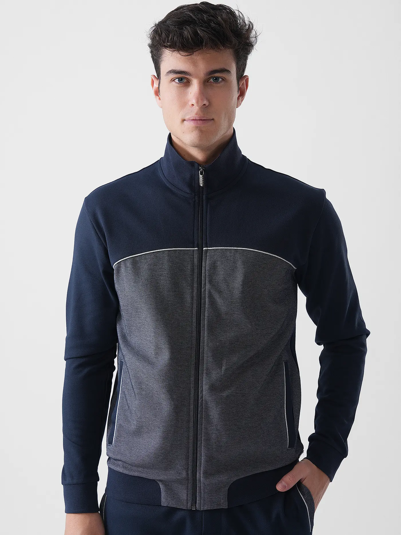 BOSS | Loungewear Sweater  | dunkelblau