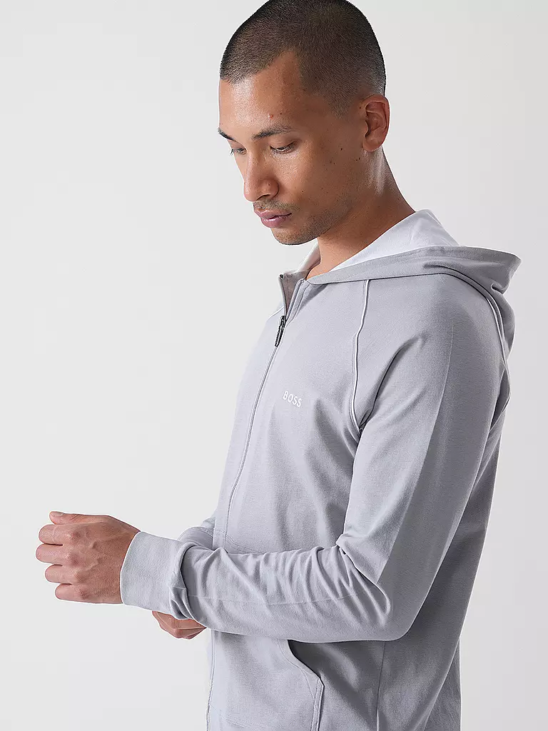 BOSS | Loungewear Sweater | hellgrau