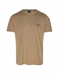 BOSS | Loungewear T-Shirt  | hellbraun
