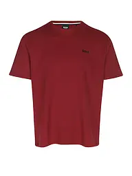 BOSS | Loungewear T-Shirt | dunkelrot