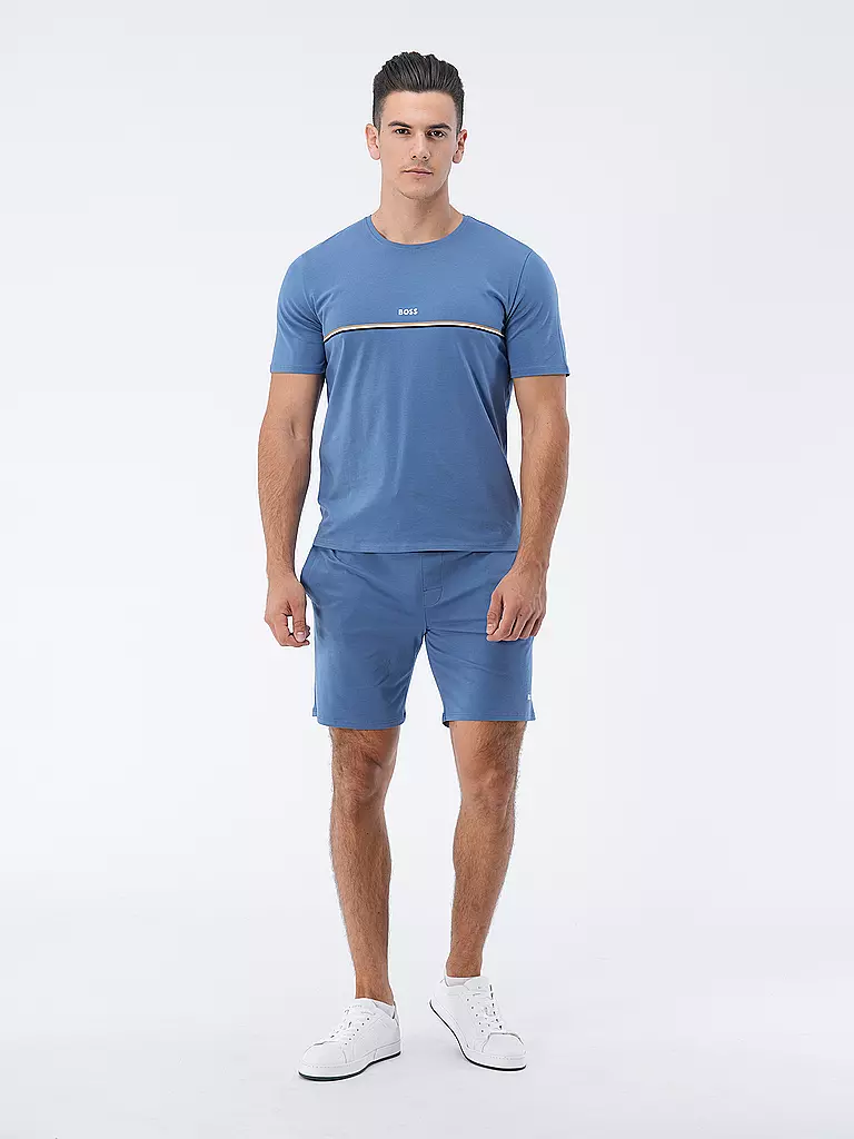 BOSS | Loungewear T-Shirt | blau