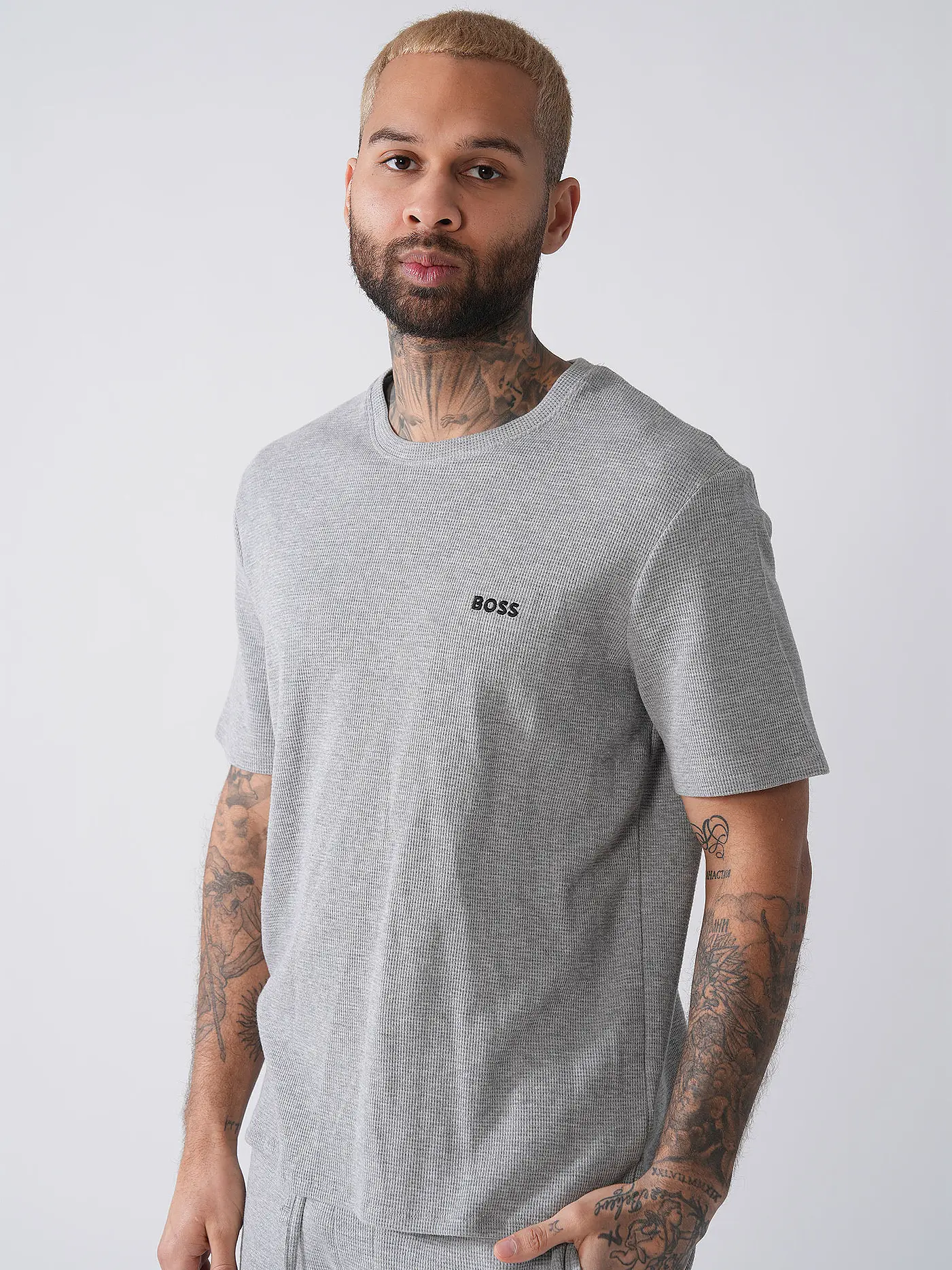 BOSS | Loungewear T-Shirt | grau