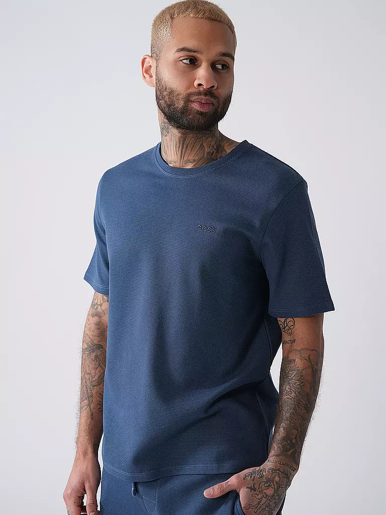 BOSS | Loungewear T-Shirt | dunkelblau