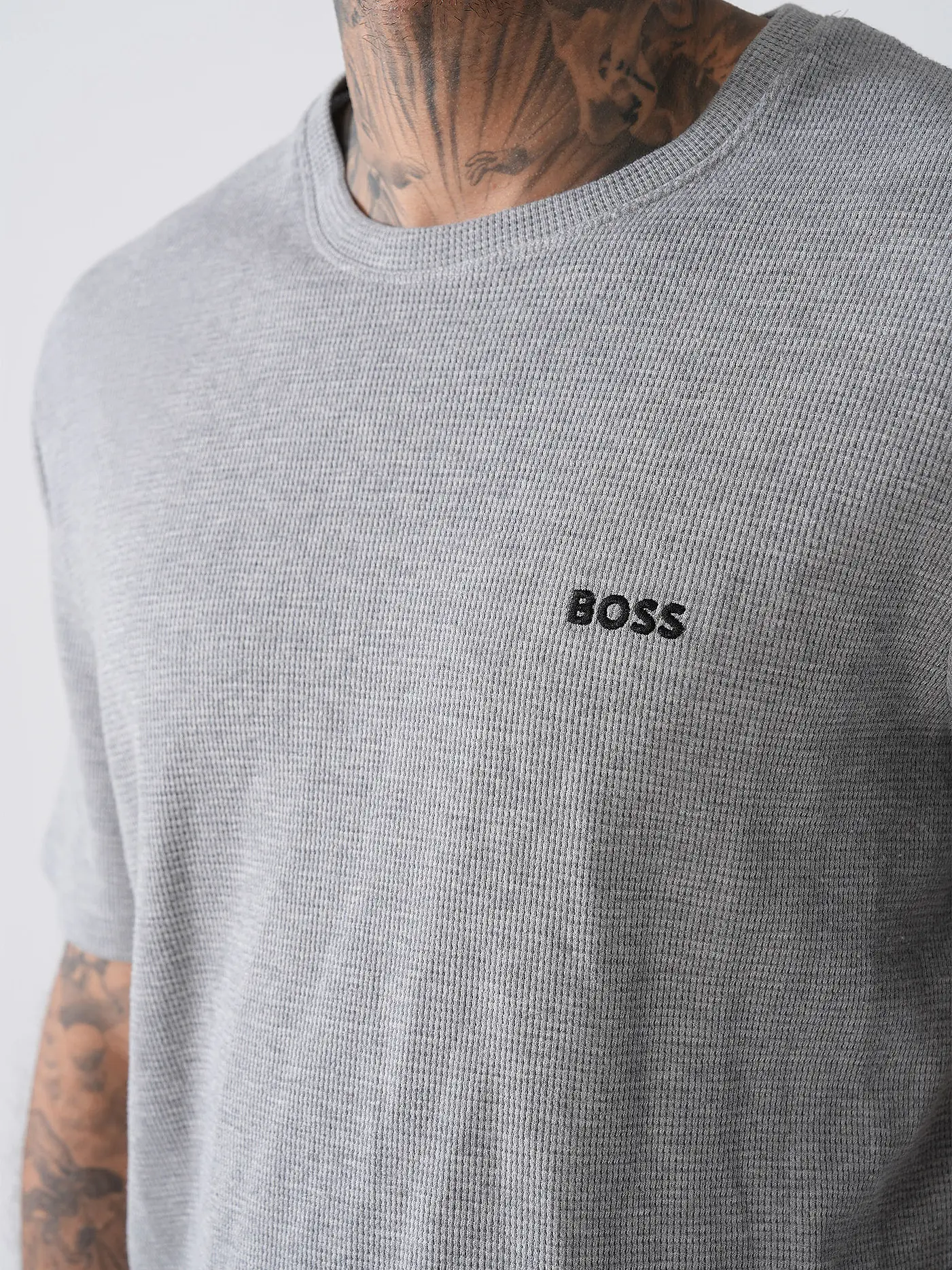 BOSS | Loungewear T-Shirt | grau