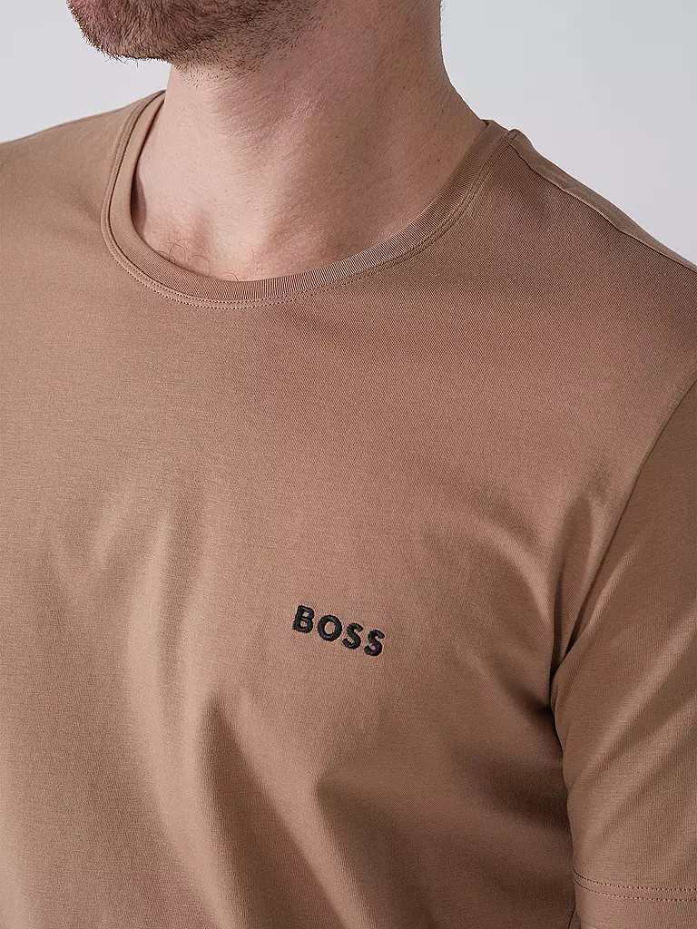 BOSS | Loungewear T-Shirt | hellbraun