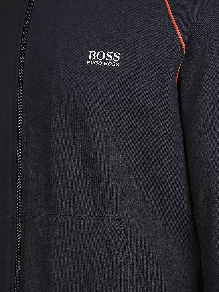 BOSS | Loungewear-Weste Regular-Fit  | blau