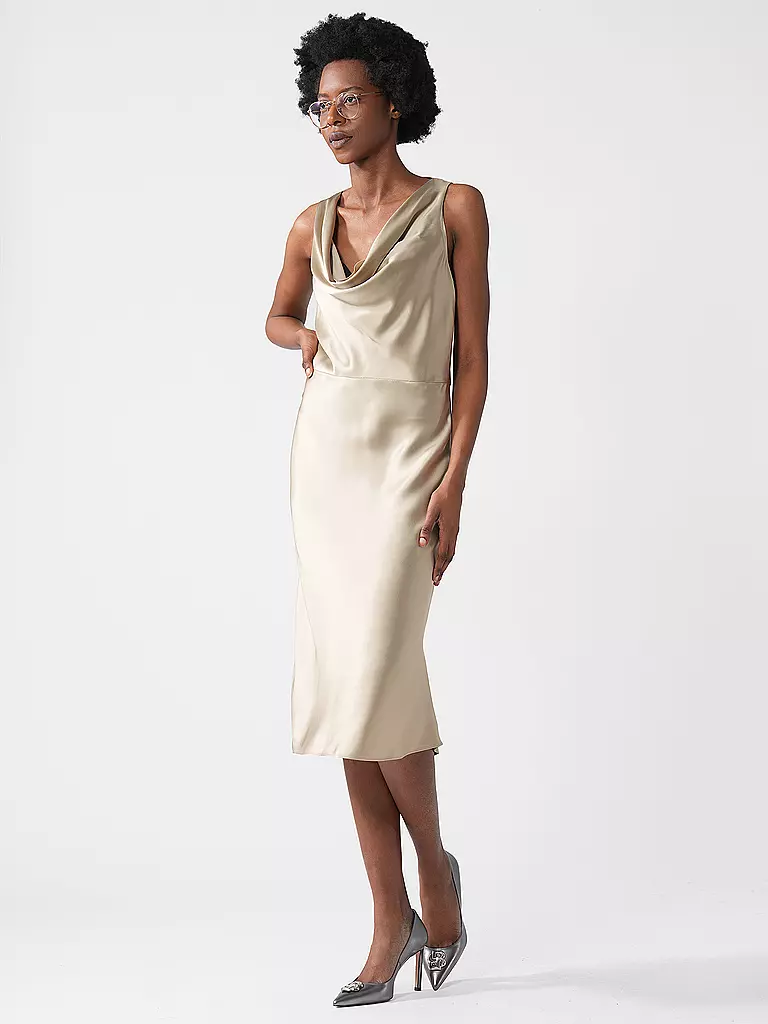BOSS | Midikleid DAWIDA | beige