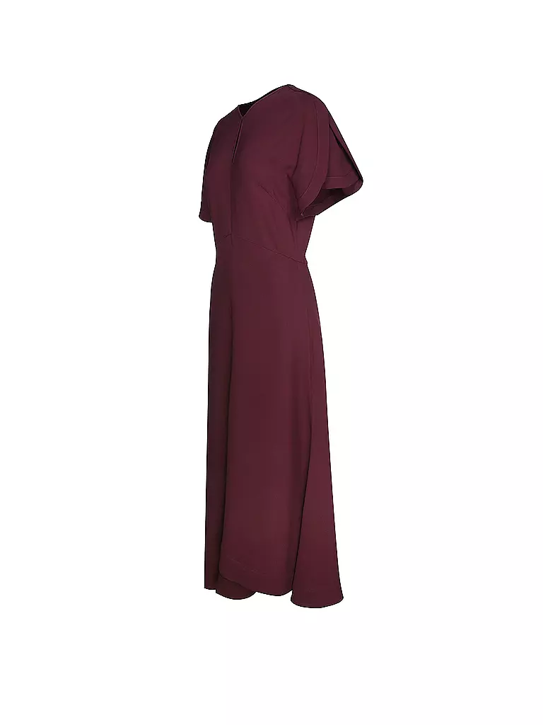 BOSS | Midikleid | dunkelrot