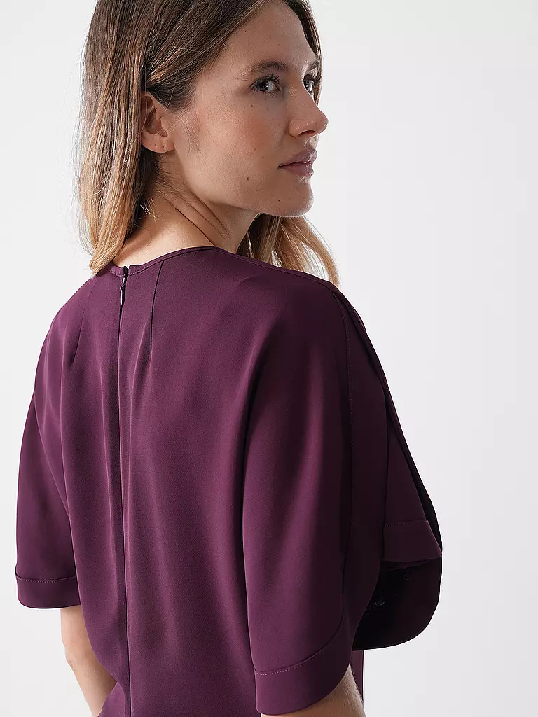 BOSS | Midikleid | dunkelrot