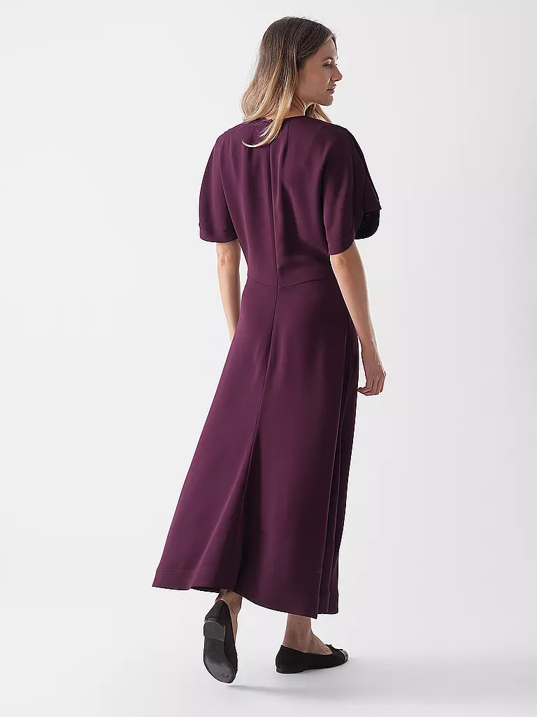 BOSS | Midikleid | dunkelrot