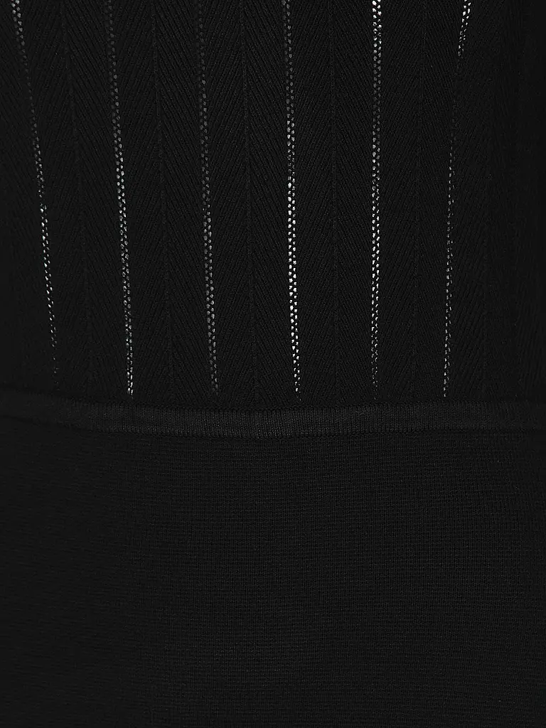 BOSS | Minikleid FUCCIA | Schwarz