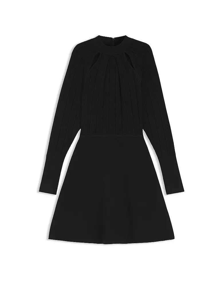 BOSS | Minikleid FUCCIA | Schwarz