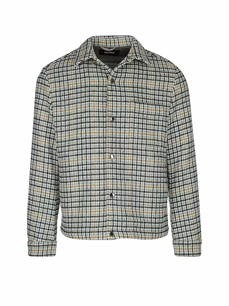 BOSS | Overshirt Carper | grün
