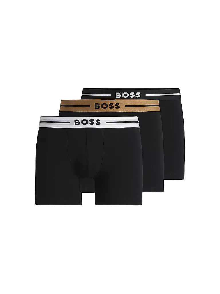 BOSS | Pants 3er Pkg. open miscellaneous | schwarz