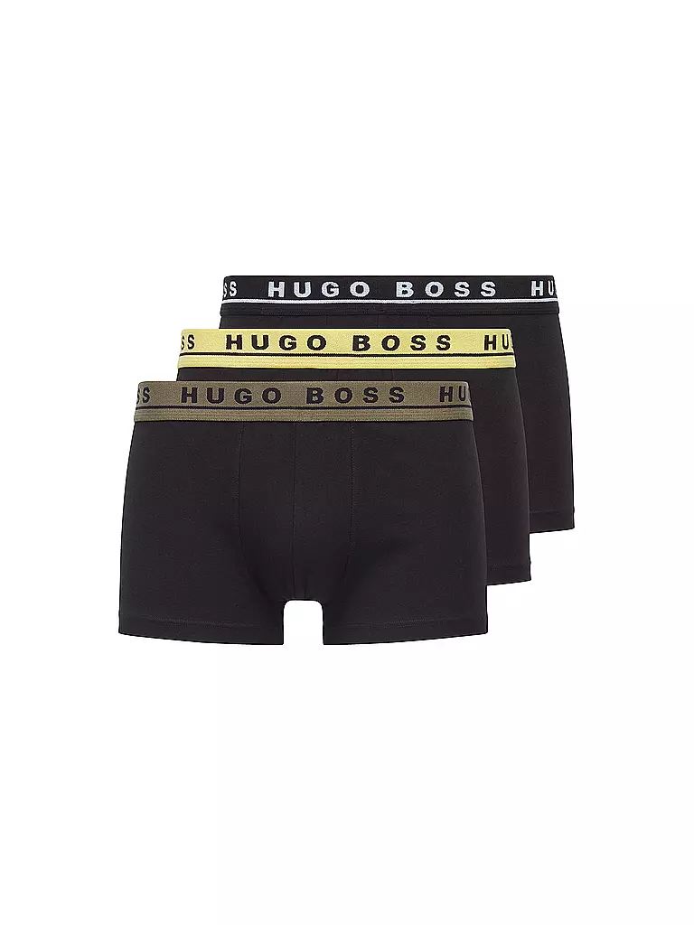 BOSS | Pants 3er Pkg. schwarz faerbig | schwarz