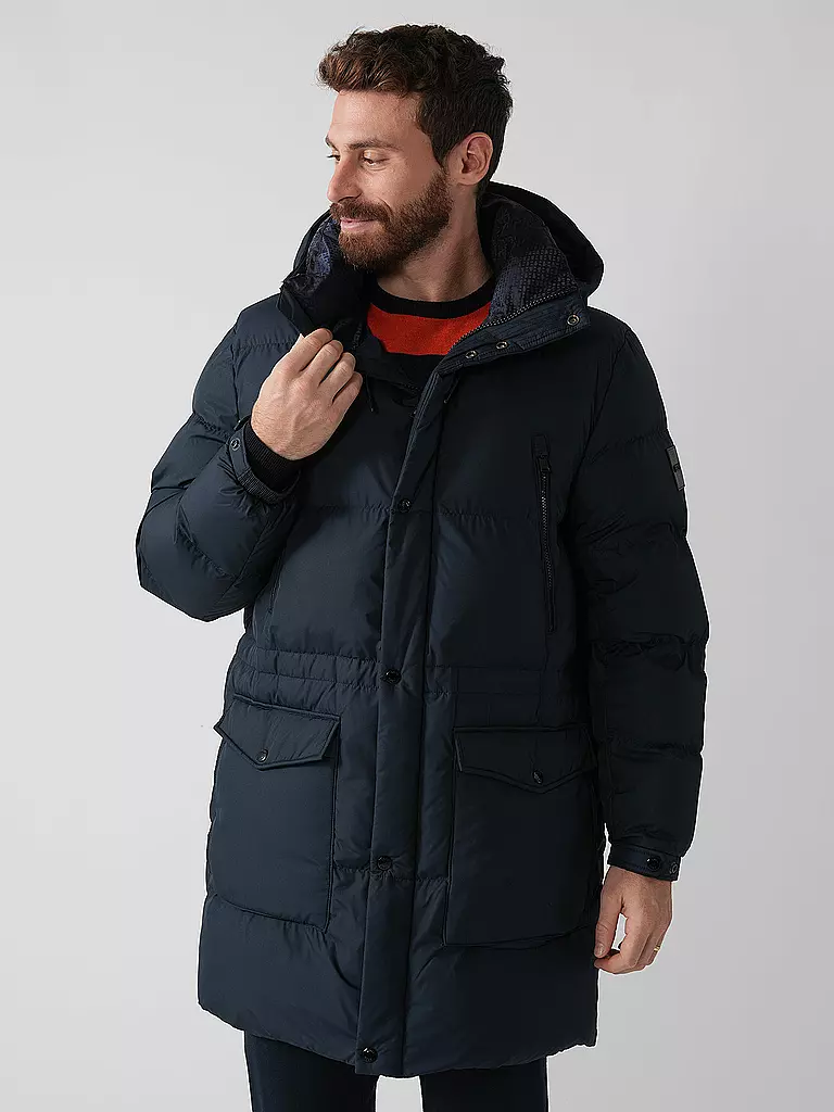 BOSS | Parka H-CONDOLO2 | dunkelblau