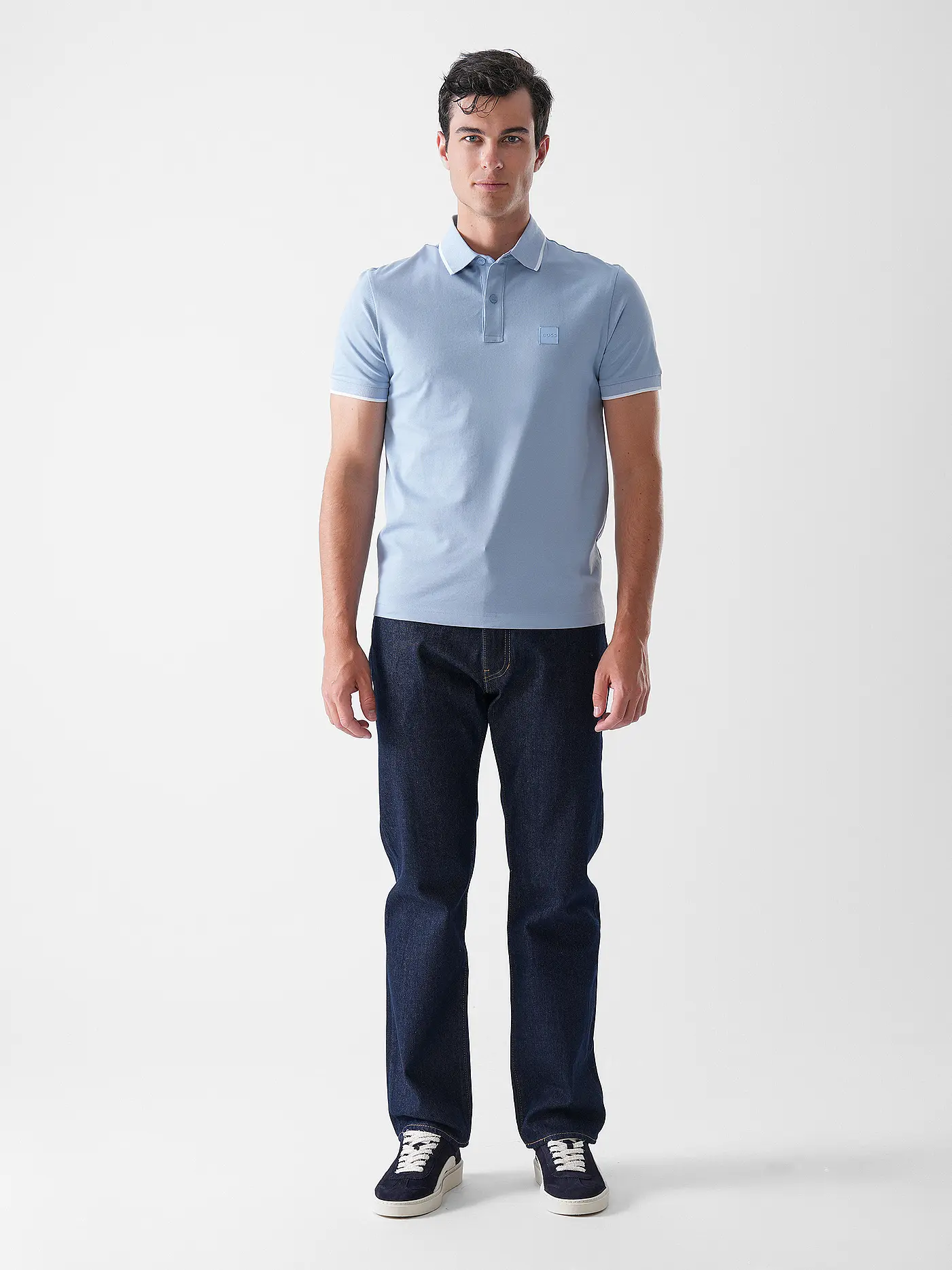 BOSS | Poloshirt  | hellblau