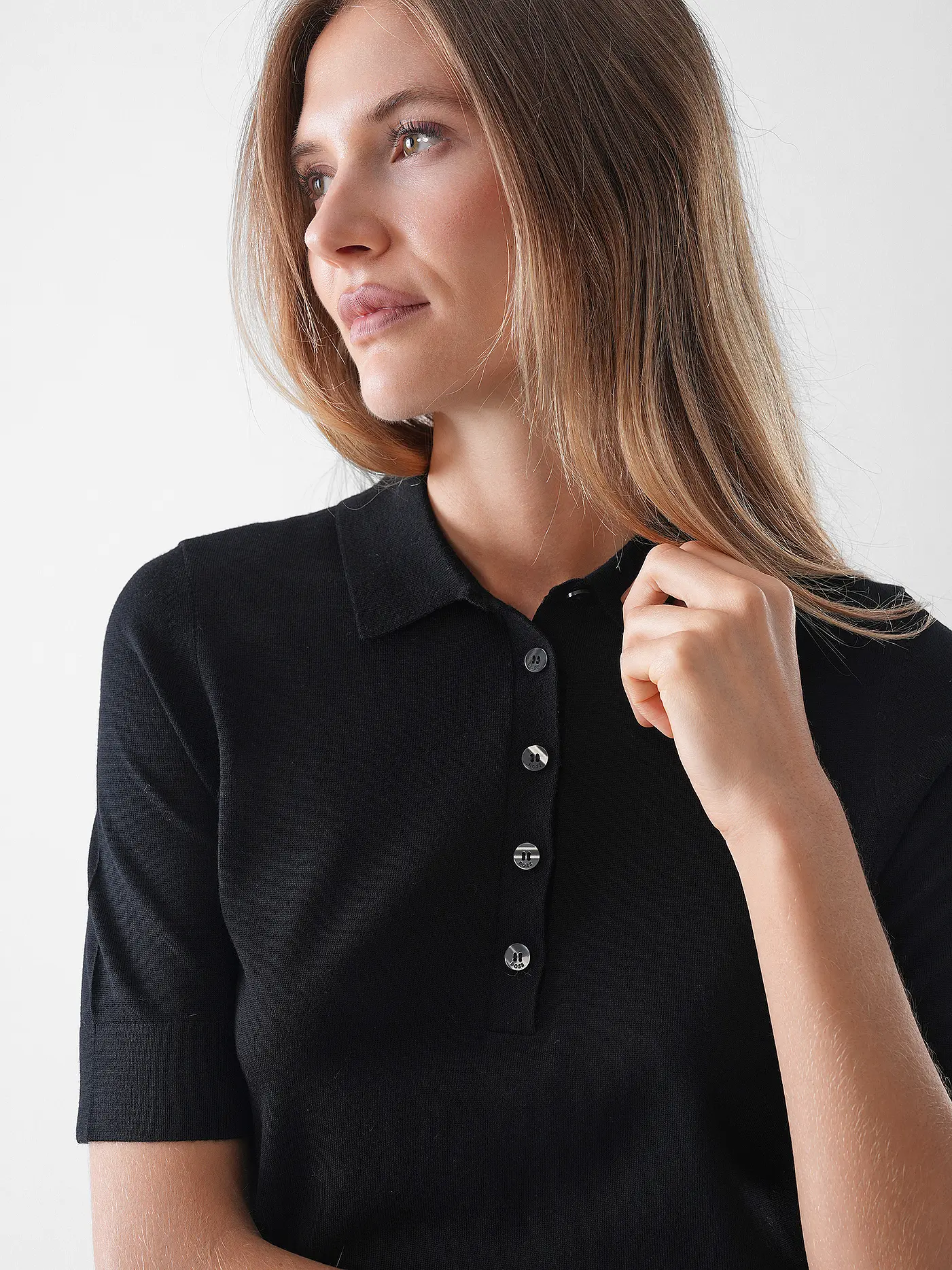BOSS | Poloshirt  | schwarz