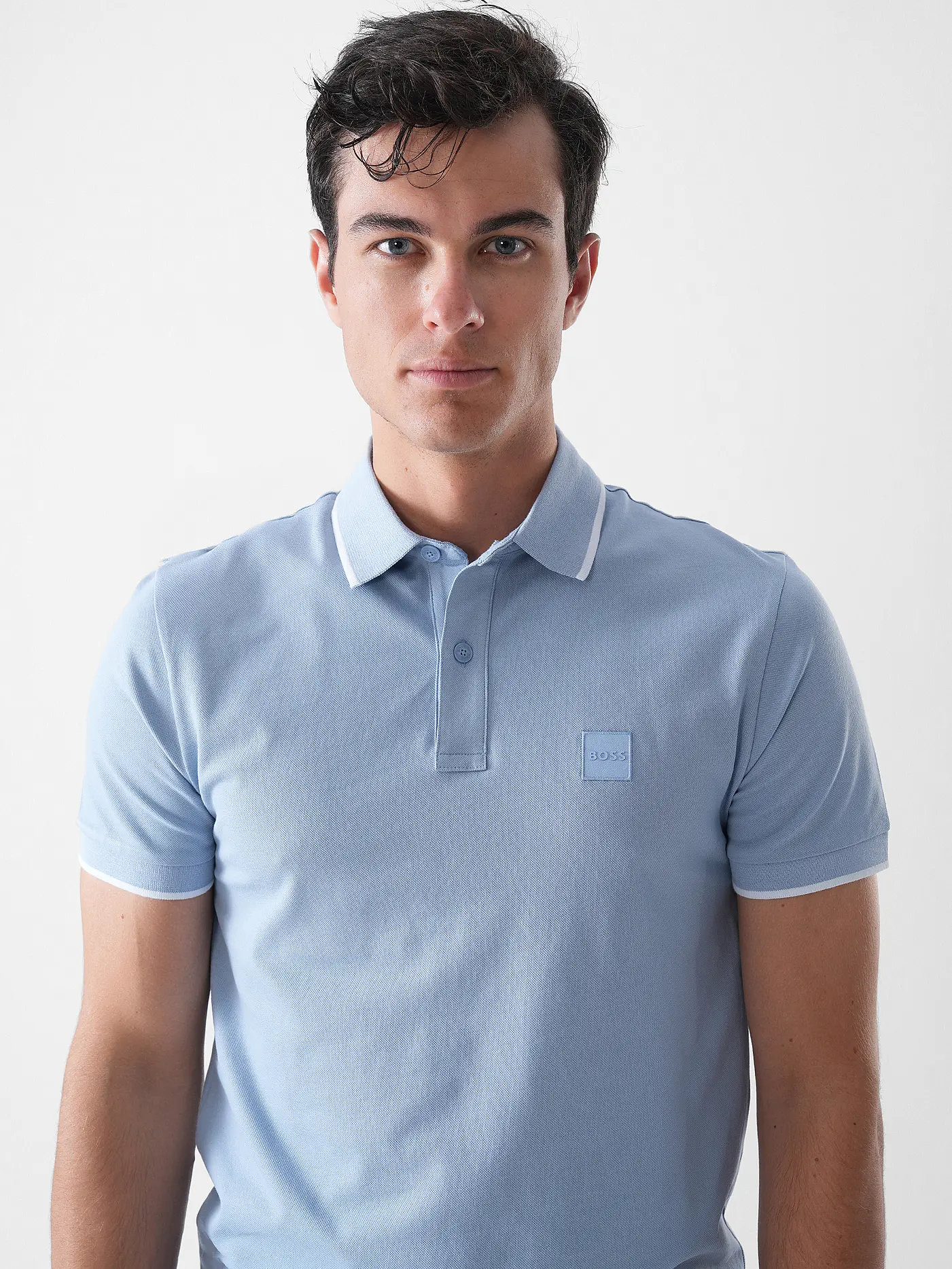 BOSS | Poloshirt  | hellblau