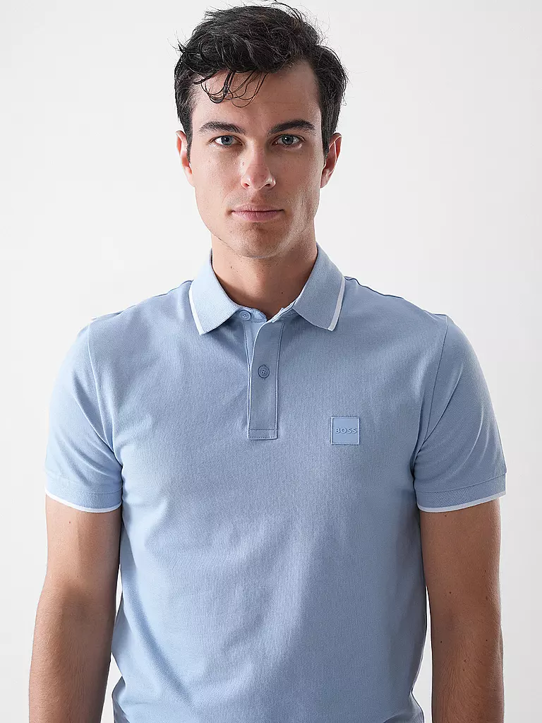 BOSS | Poloshirt  | hellblau