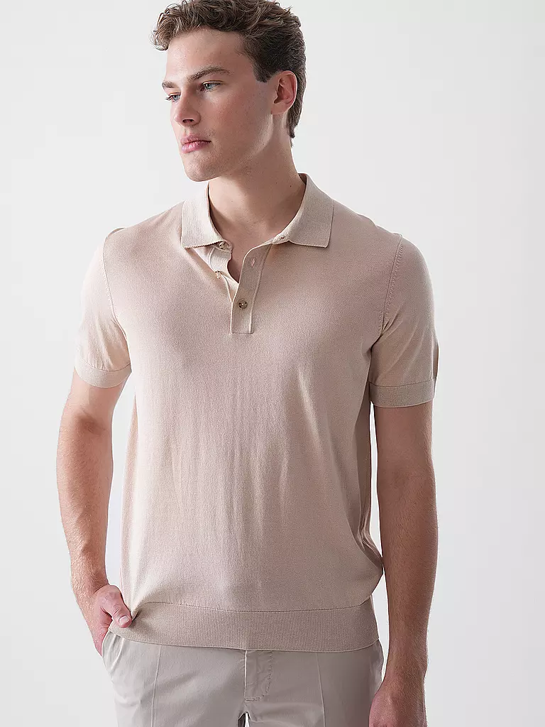 BOSS | Poloshirt L-JONES | hellbraun