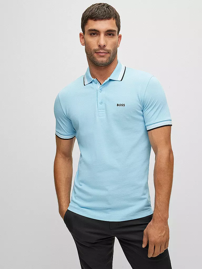 BOSS | Poloshirt Modern Fit PADDY | blau