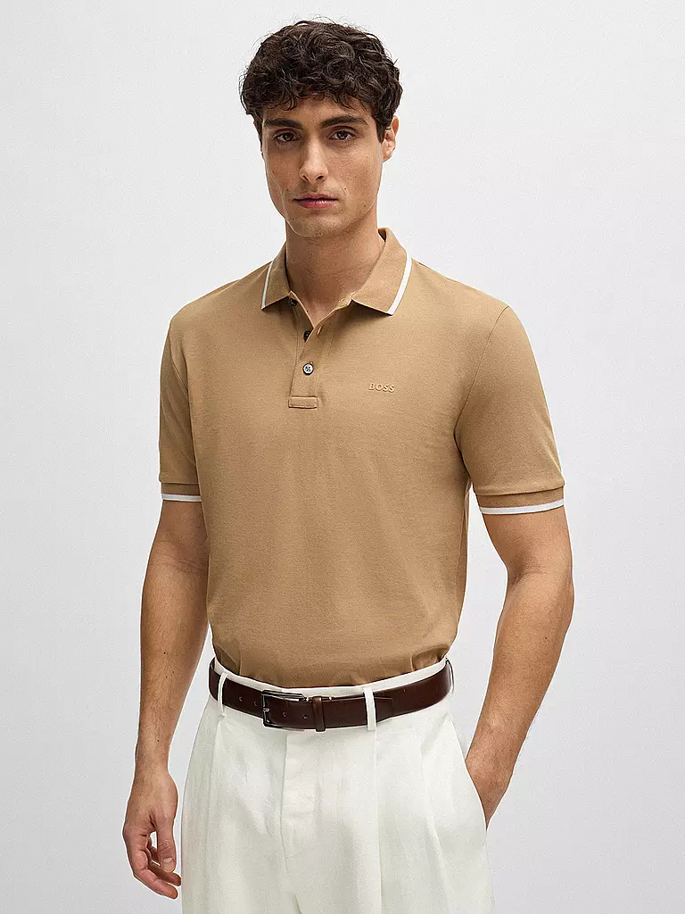 BOSS | Poloshirt PARLAY 190 | dunkelgrün