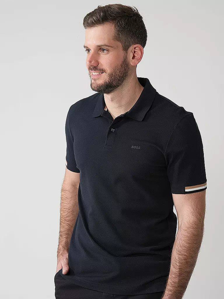 BOSS | Poloshirt PARLEY 147 | dunkelblau