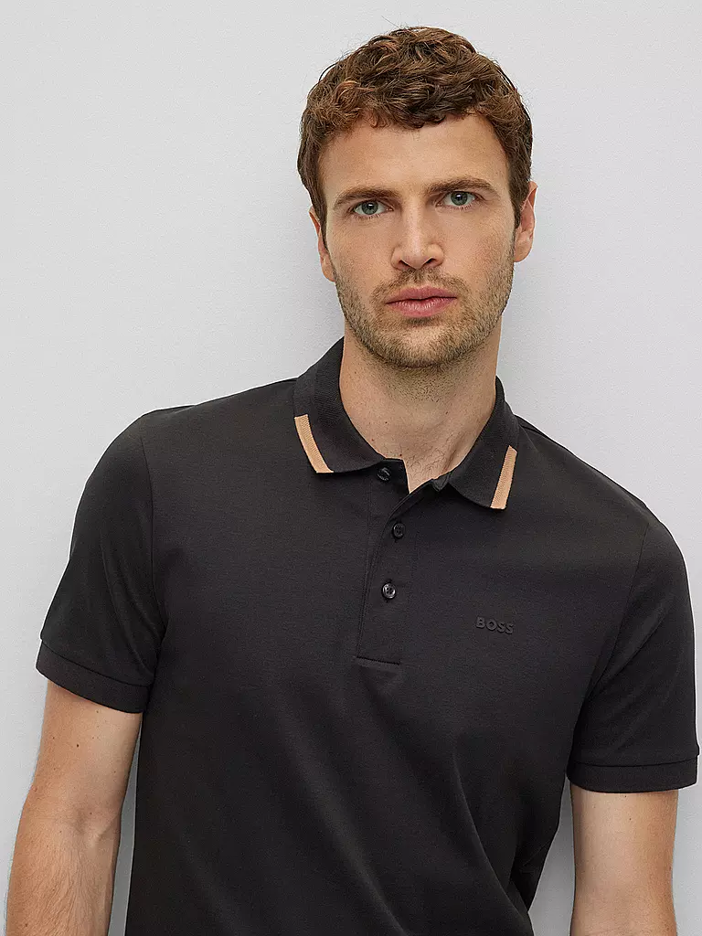 BOSS | Poloshirt PHILIPSON | schwarz