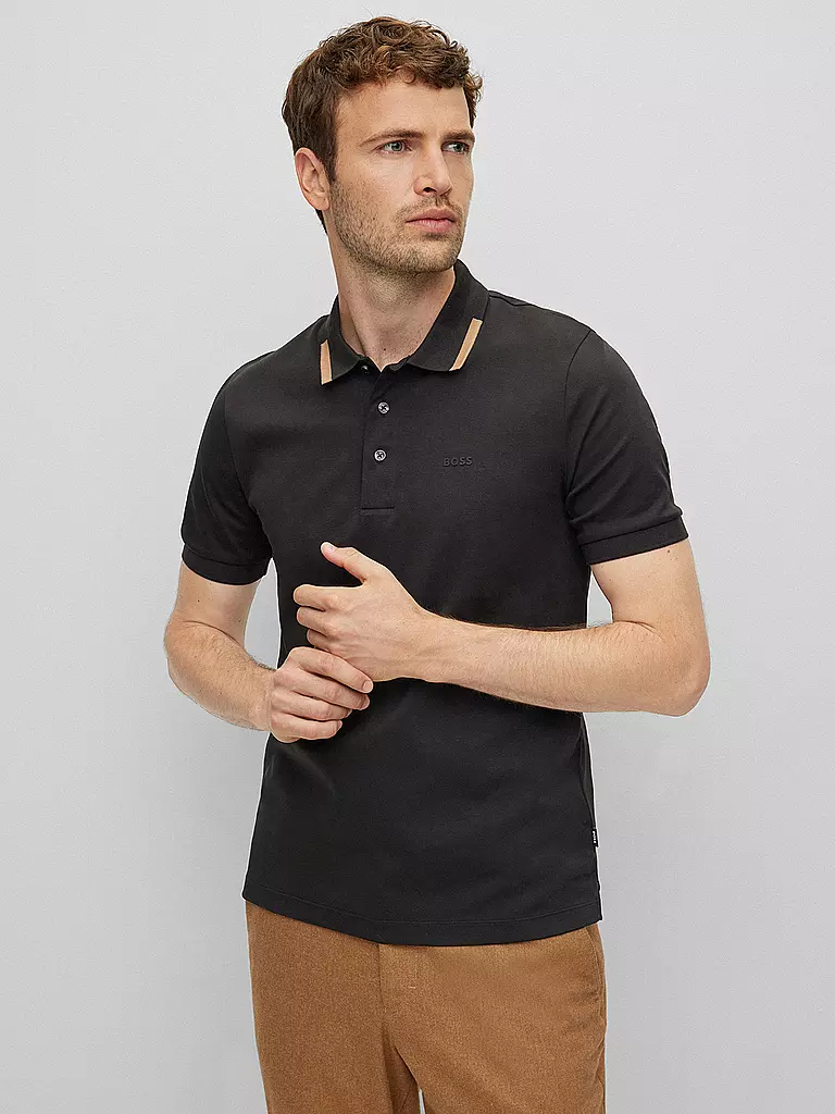 BOSS | Poloshirt PHILIPSON | schwarz