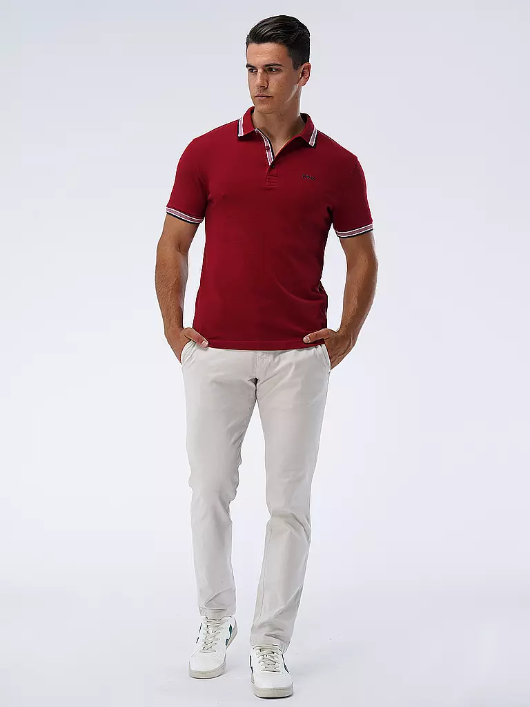 BOSS | Poloshirt Regular Fit PADDY | rot