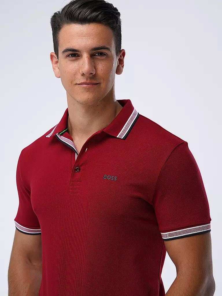 BOSS | Poloshirt Regular Fit PADDY | rot