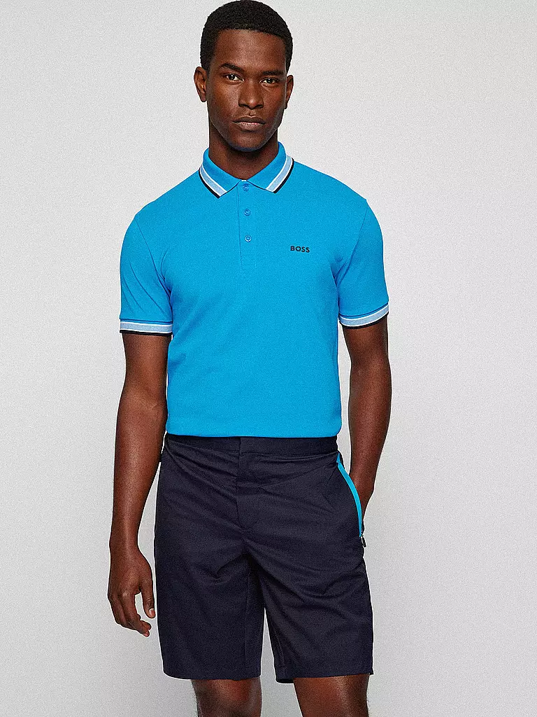 BOSS | Poloshirt Regular Fit PADDY | blau