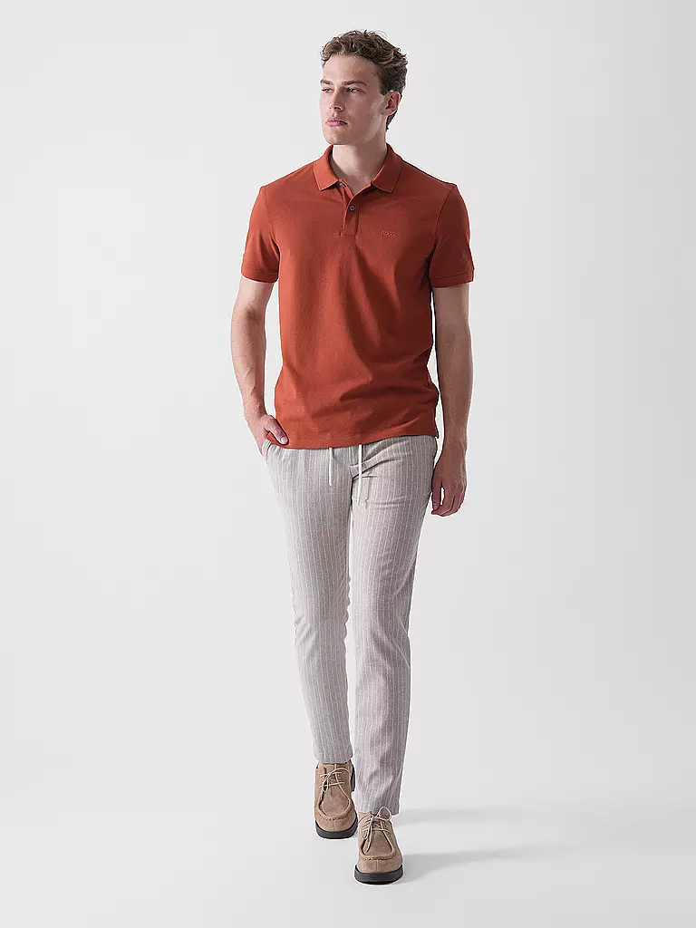 BOSS | Poloshirt Regular Fit PALLAS | dunkelrot
