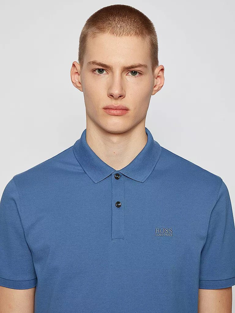 BOSS | Poloshirt Regular Fit Pallas | blau