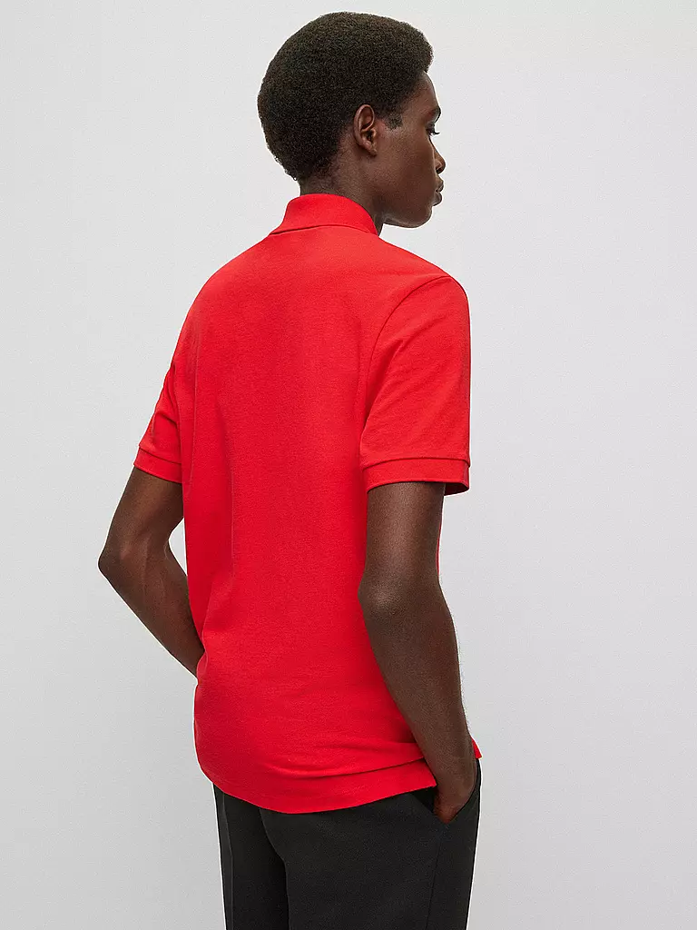 BOSS | Poloshirt Regular Fit Pallas | rot