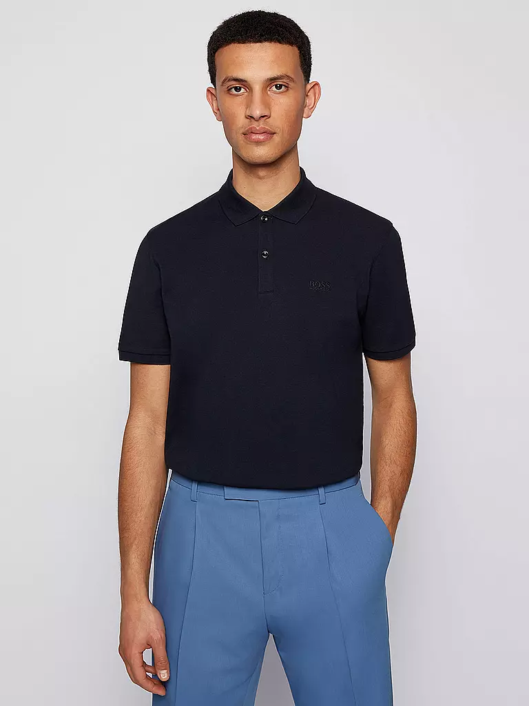 BOSS | Poloshirt Regular Fit PALLAS | blau