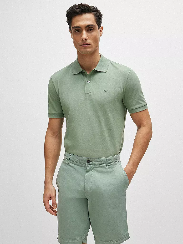 BOSS | Poloshirt Regular Fit PALLAS | hellgrün