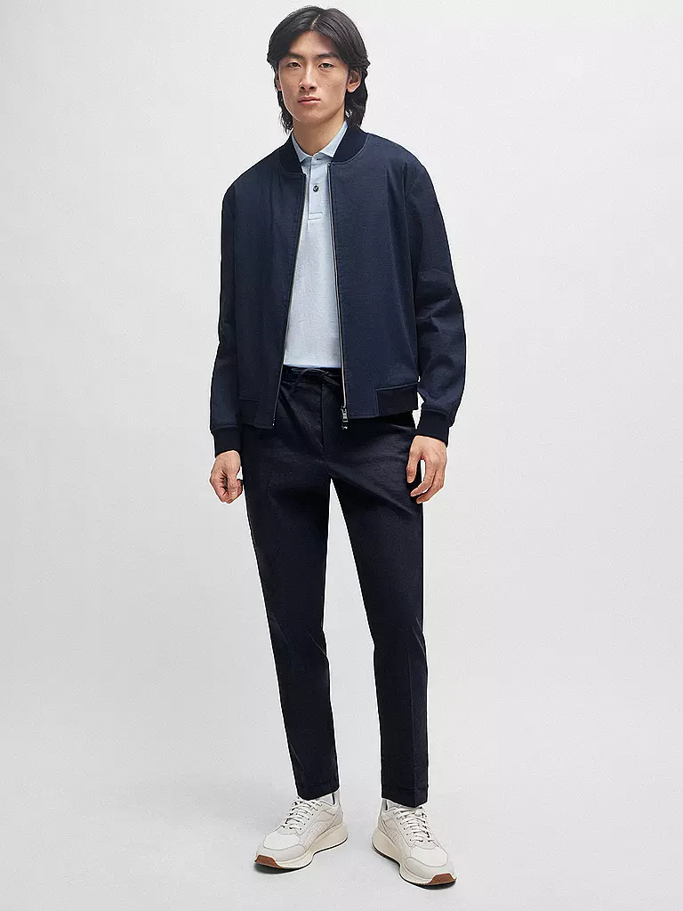 BOSS | Poloshirt Regular FIt PRESS | hellblau