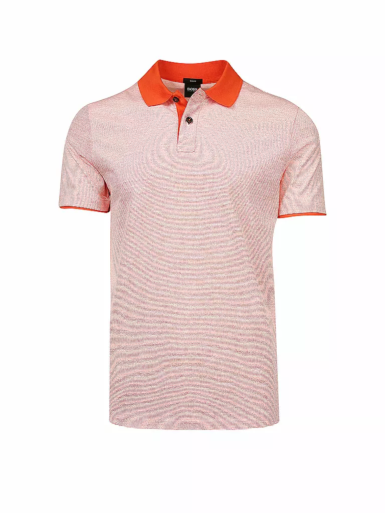 BOSS | Poloshirt Slim Fit "Plater" | orange