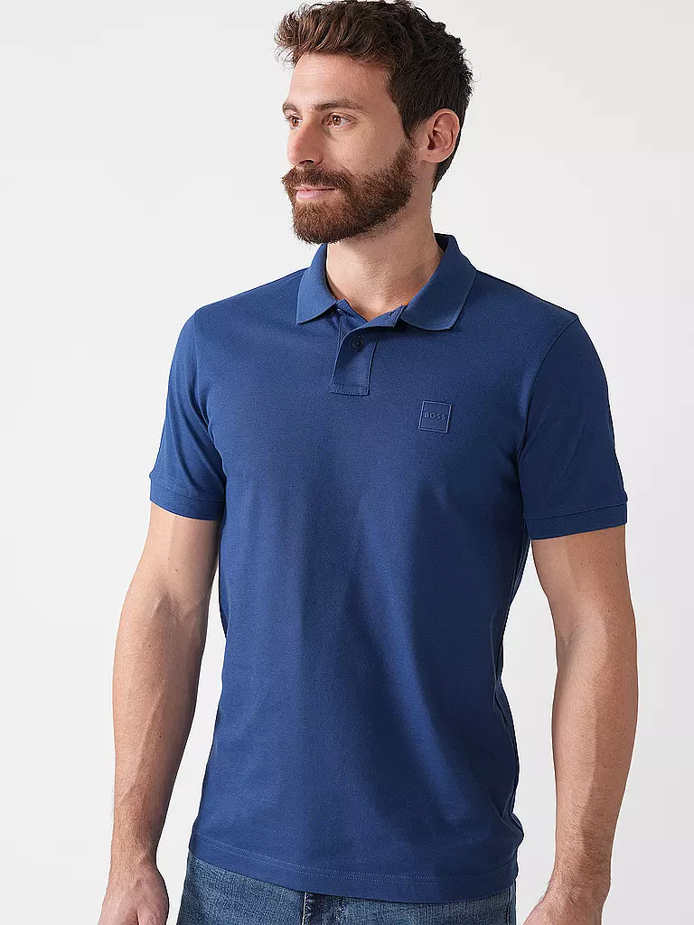 BOSS | Poloshirt Slim Fit PASSENGER | blau