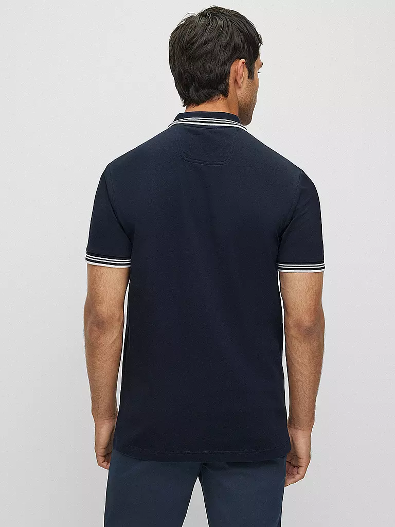 BOSS | Poloshirt Slim Fit PAUL CURVED | blau