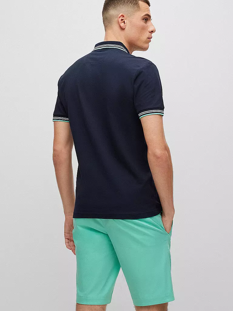 BOSS | Poloshirt Slim Fit PAUL CURVED | dunkelblau