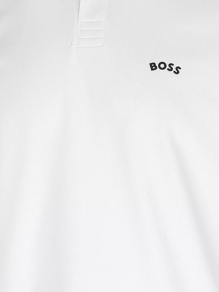 BOSS | Poloshirt Slim Fit PAUL CURVED | weiss