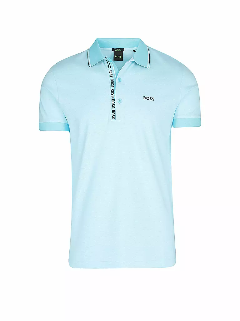 BOSS | Poloshirt Slim Fit PAULE 4 | blau